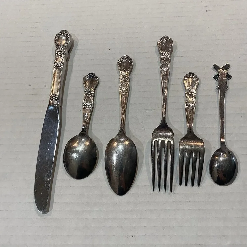 1947 Roger’s Bros Silverware Lot Of 6 Read Description